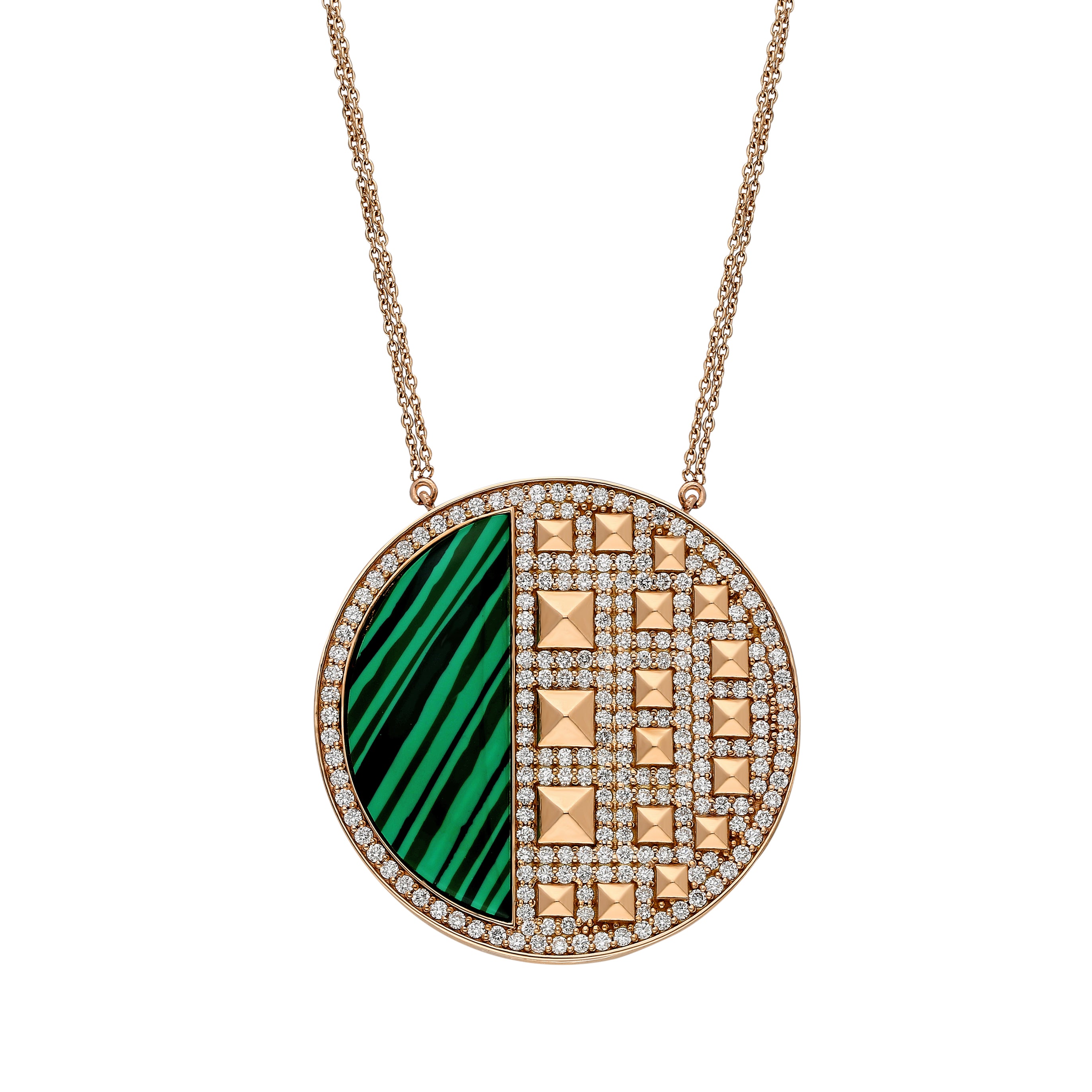 Neutra Cairo Maxi Medallion Malachite