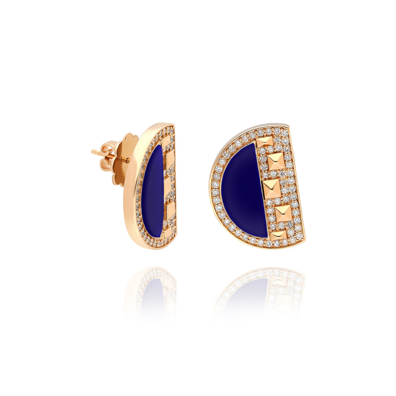 Neutra Cairo Earrings - Lapis Lazuli
