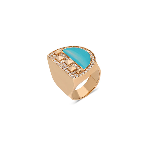 Neutra Cairo Ring - Turquoise