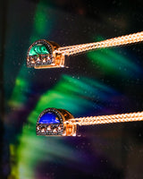 Black Editions Cairo Bar Pendant - Malachite