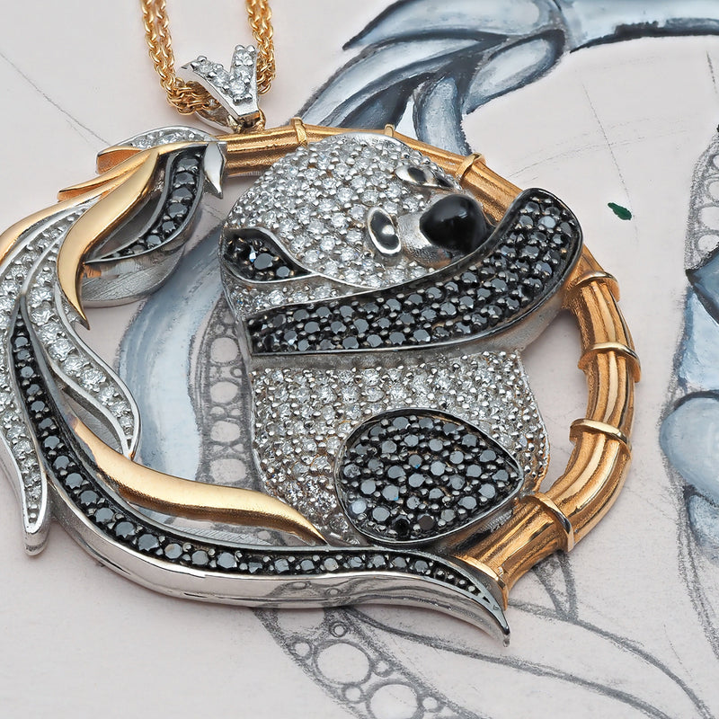 Grumpy Panda Medallion, Limited Edition
