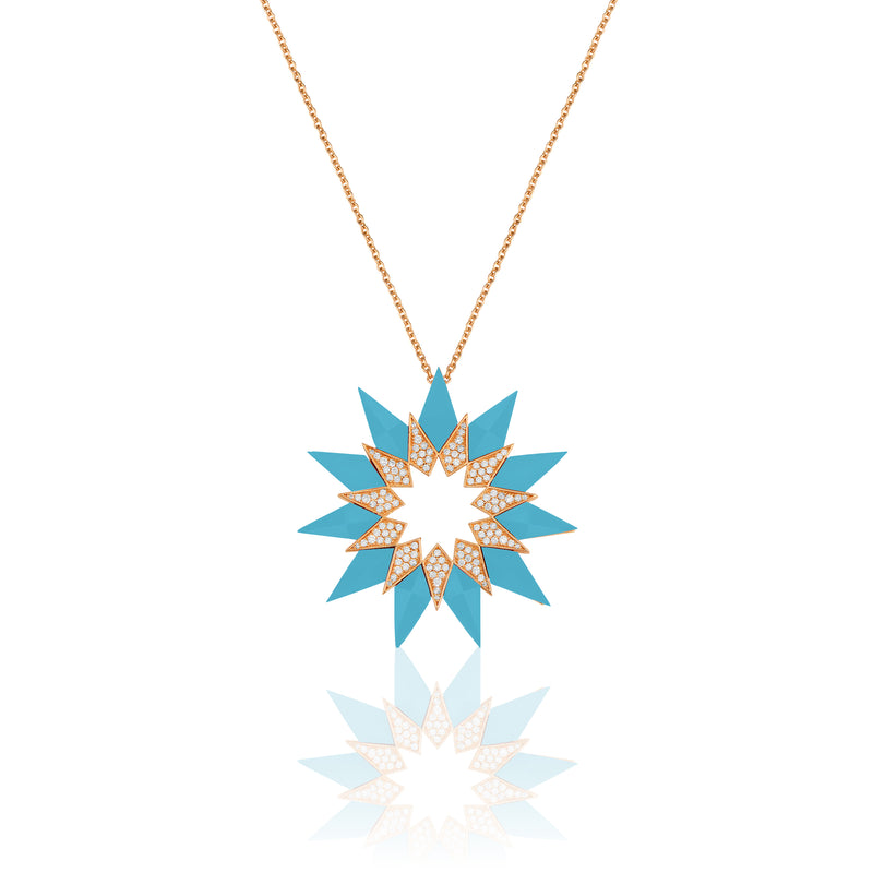 Nord Pendant - Turquoise