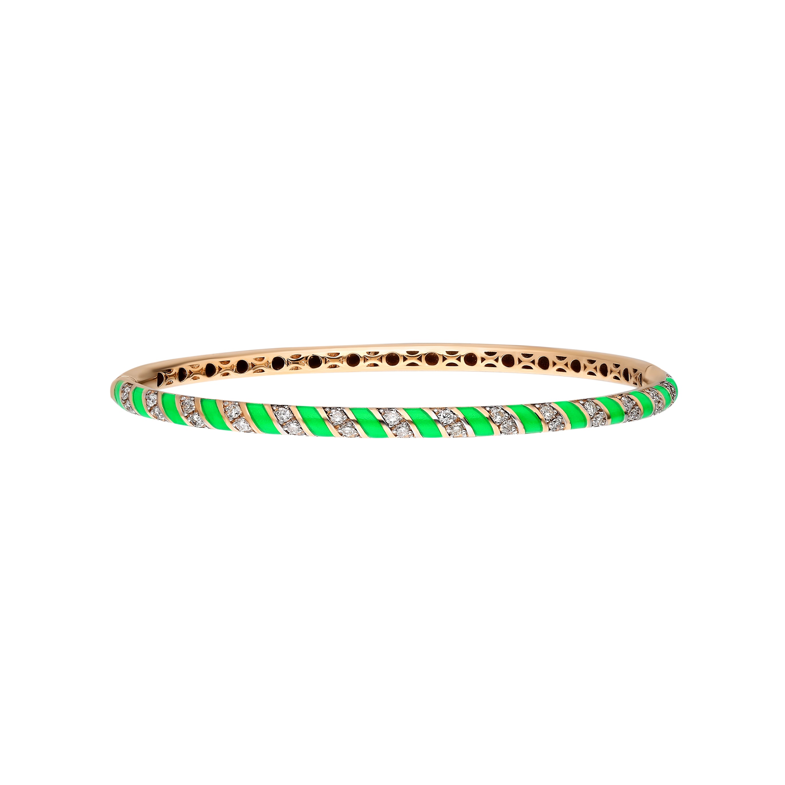 Fizzy Tornado Bracelets - Neon Green