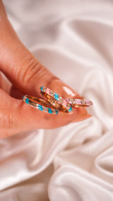 Fizzy Tornado Ring - Baby Blue